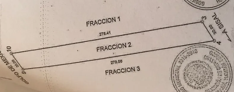 $18,000,000 MXN En Venta Terreno 7,831.92 m² 4, Sisal, Hunucmá TERRENO FRENTE AL MAR DE SISAL IDEAL PARA DESARROLLO