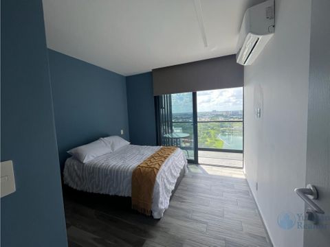 DEPARTAMENTO AMUEBLADO, RENTA, ADAMANT, CABO NORTE, MÉRIDA.