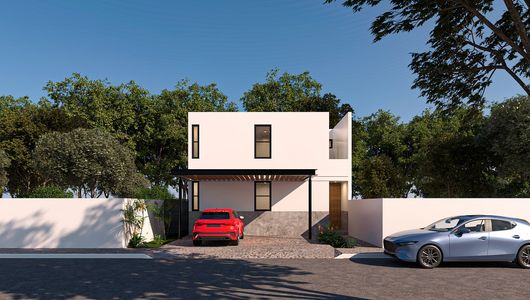 Casa Nueva de 3 Recámaras con Piscina en Bella Vista, Dzityá